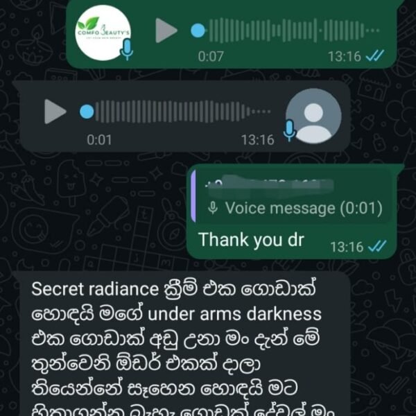 Secret Radiance Reviews/Feedback